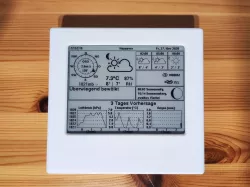4.2" E-Paper Weather Station V2 w/ ESP32 - Case