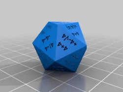 4444 Math Puzzle Dice