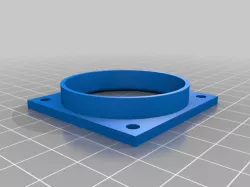 50mm Fan duct for cpu fan