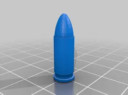 6.35mm Browning training cartridge for firearm