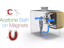 Acetone Bath With Magnets