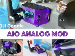 AIO Analog Mod for DJI Goggles