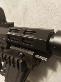 Airsoft AAP-01 Barrel shroud and rail