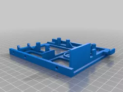 Amiga 500 Gotek + STM32 BluePill bracket for FFOSD