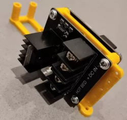 Anycubic i3 Mega (Mega-s) double vertical mosfet holder mount