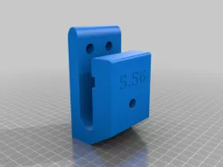 AR-15 Mag Wall Mount "5.56"