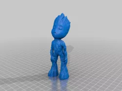 Baby Groot Standing UP - Bébé Groot debout complet