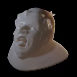 Bas Relief Version of Genius model