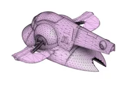Boba Fett Slave 1 Snake Hide