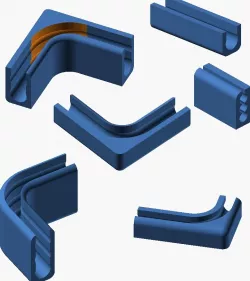 Cable guide  corner