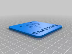 Caffeine coaster