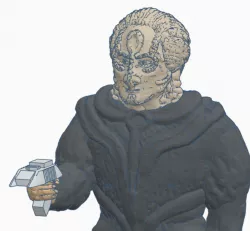 Cardassian With Pistol