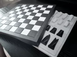 Chess Set ( Board / Pieces / Box )
