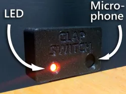 Clap Switch Desk Mounted Enclosure