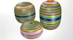 Colored superegg collection