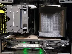 Cooler Master NR200 GPU Exhaust Fan Duct
