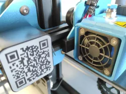 CR-10 S/v2/v3 Simple Clip-On Offset for X Axis