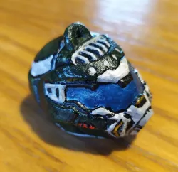 Doom Guy Helmet Keychain
