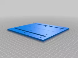 Drawer Pull Drilling Jig (file included to modify centers)