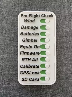 Drone Pre-Flight Checklist