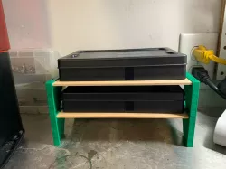 Elagoo Mars Resin Vat Stacking Shelf Brackets