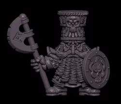 Evil Dwarf warrior - 2 