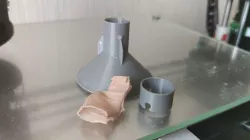 Filtered Resin Funnel (tights grid filter)