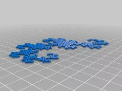 Flat Dragon Curve