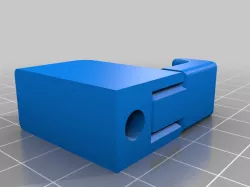 Foldable Wall Hook for 6mm Threaded Rod (Print in Place)