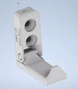 Foldable Wall Hook V2 (Print in Place)