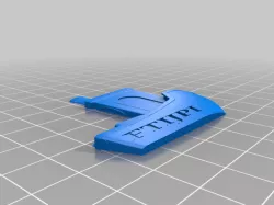 FTIJPI slim Not a Benchie / Benchy car emblem