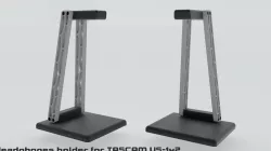 Headphones holder for Tascam 1x2