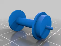 HO Scale Train Axle