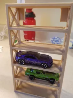 Hot Wheels wall tower- Command Strips
