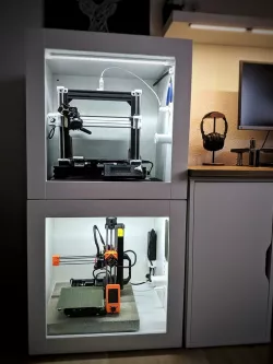 Ikea Platsa Modular Dual Prusa Enclosure (MINI/MK3s/Bear)