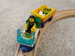 Ikea train lego wagon