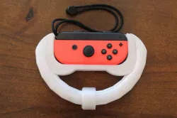 Joy-Con Grip with Detachable Wheel