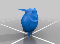 Kaepora Gaebora - Ocarina Of Time Low Poly