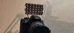 Keylight LED strip Hotshoe Mount for dslr