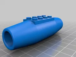 Large Lego Jet Engine
