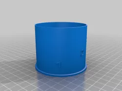 Laundry detergent cup