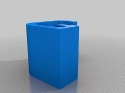 Lid clips for  IKEA SAMLA storage boxes with a fat gasket.