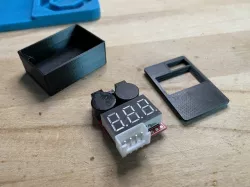 LiPo Checker/Buzzer Case 2-3S - Feiyue FY08 and other models too