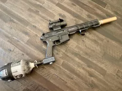 MAD Tank Grip (HPA Grip for Wolverine Storm/ Polarstar MRS)