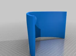 Mando helmet cut off for Ender 3 and Ender 3 pro