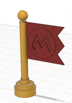 Mario Kart Live - Flag (multiple pieces - interchangeable)