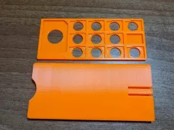 MicroSD & SD Adapter Card Wallet With Clip Lock