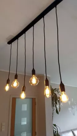 Modular industrial pendant lamp