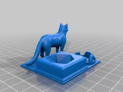 MTG Cat Token D6 + D20 Slots