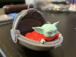 Multi Color Grogu Baby Yoda
